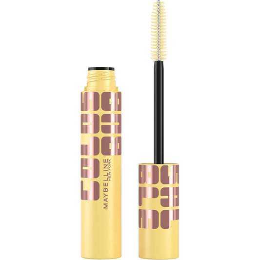 the Colossal Bubble Washable Mascara, Buildable Mascara Volume and Length Formula for Bold, Separated Lashes, Blackest Black, 1 Count