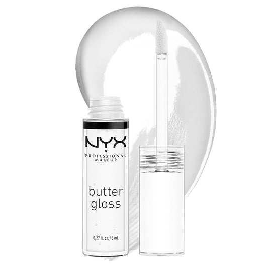Butter Gloss, Non-Sticky Lip Gloss - Sugar Glass ,Clear