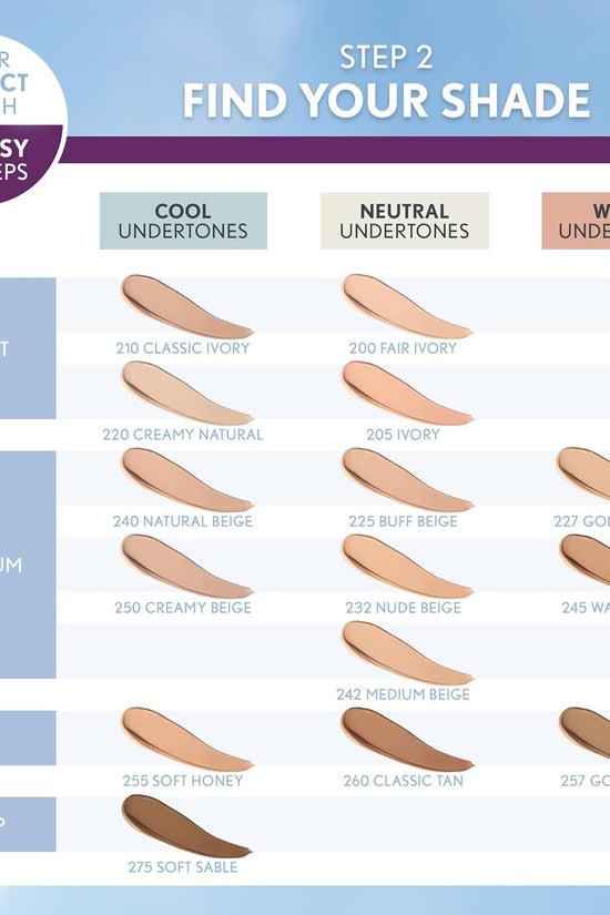 & Olay Simply Ageless 3-In-1 Liquid Foundation, Matte Finish, Hyaluronic & Vitamin C Formula, Creamy Natural, 1 Count