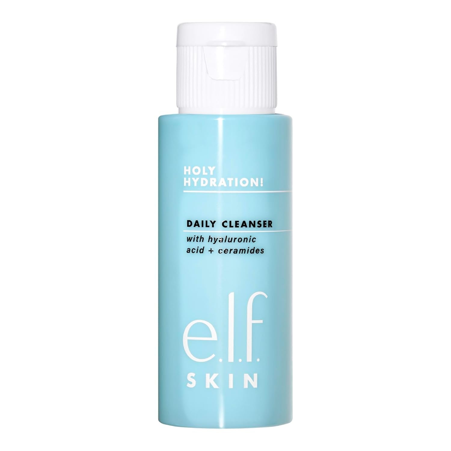 SKIN Holy Hydration! Daily Cleanser, Face Cleanser for Washing Away Excess Oil, Impurities & Makeup, Made with Hyaluronic Acid, Vegan & Cruelty-Free