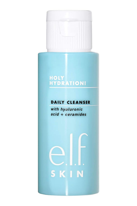 SKIN Holy Hydration! Daily Cleanser, Face Cleanser for Washing Away Excess Oil, Impurities & Makeup, Made with Hyaluronic Acid, Vegan & Cruelty-Free