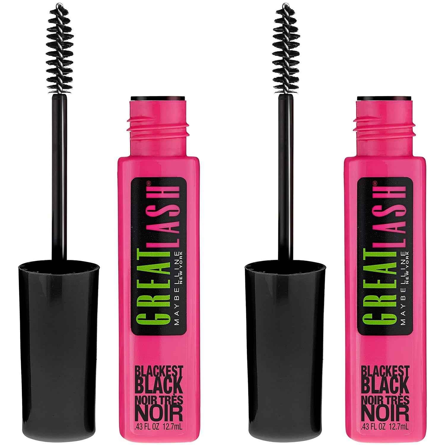 Great Lash Clear Mascara, Conditioning Formula for Lashes and Eyebrows for a Natural Eye Makeup Look, 1 Count