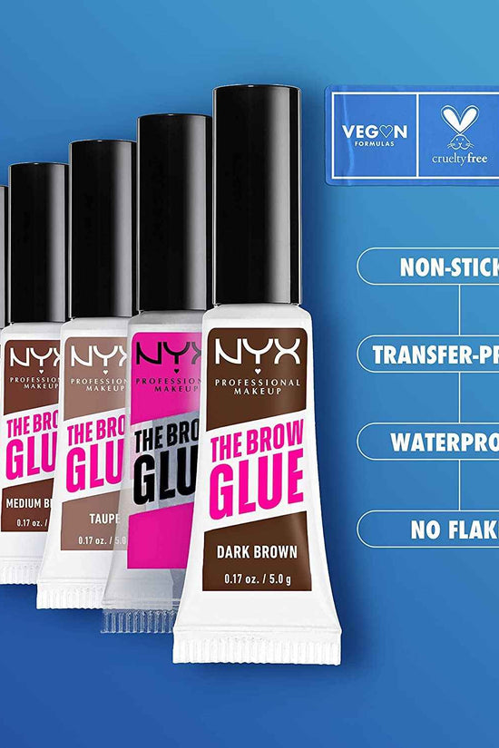 the Brow Glue, Extreme Hold Eyebrow Gel - Clear