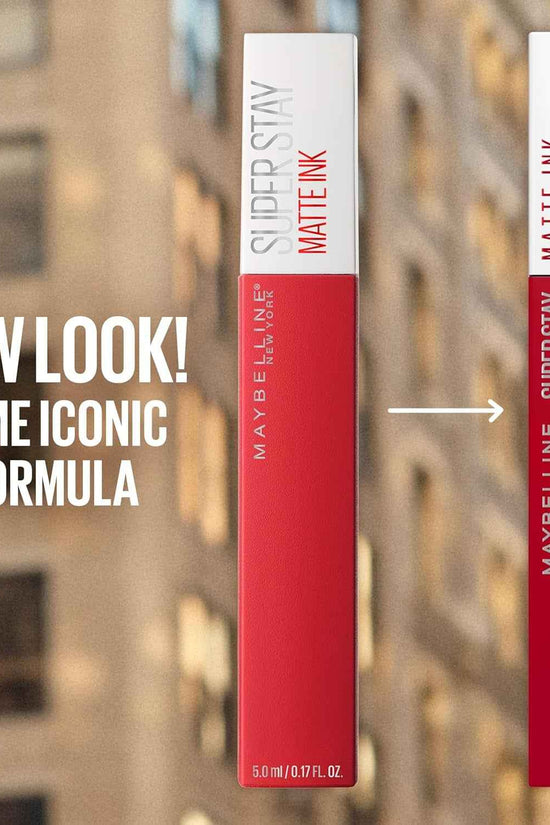 Super Stay Matte Ink Liquid Lipstick Makeup, Long Lasting High Impact Color, up to 16H Wear, Mover, Brown, 1 Count, Packaging May Vary