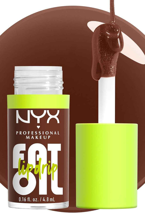 Fat Oil Lip Drip, Moisturizing Lip Oil Gloss, Vegan Tinted Formula, up to 12 HR Hydration - Missed Call (Sheer Pink)