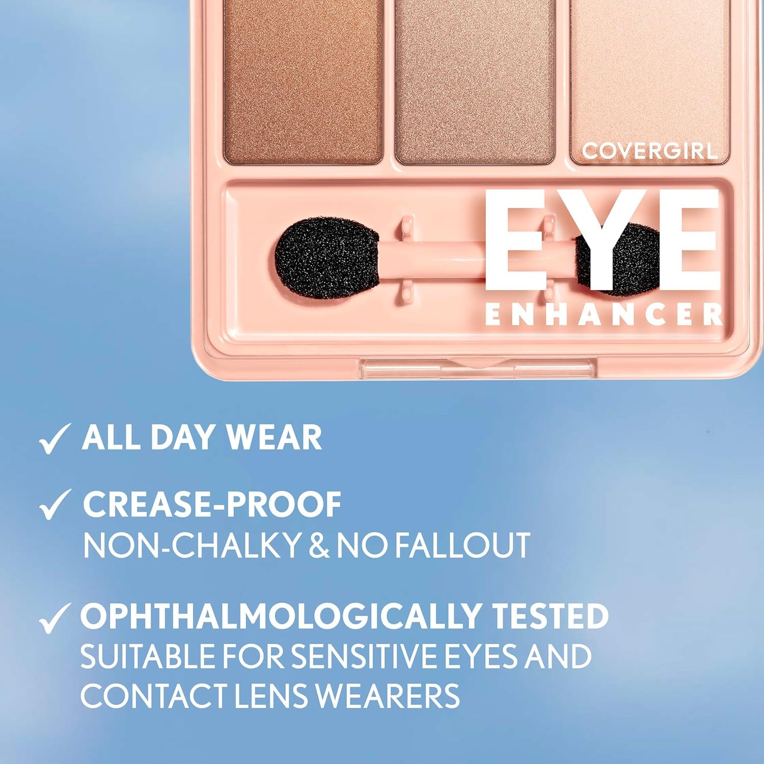 Eye Enhancers Eye Shadow Palette, Natural Nudes, 0.19 Ounce