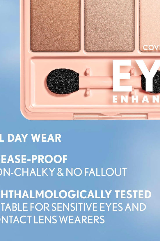 Eye Enhancers Eye Shadow Palette, Natural Nudes, 0.19 Ounce