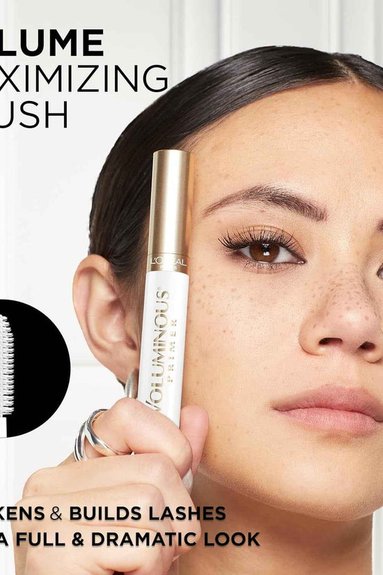 Makeup Voluminous Lash Boosting Conditioning Primer Mascara, White Primer, 0.24 Fl; Oz.