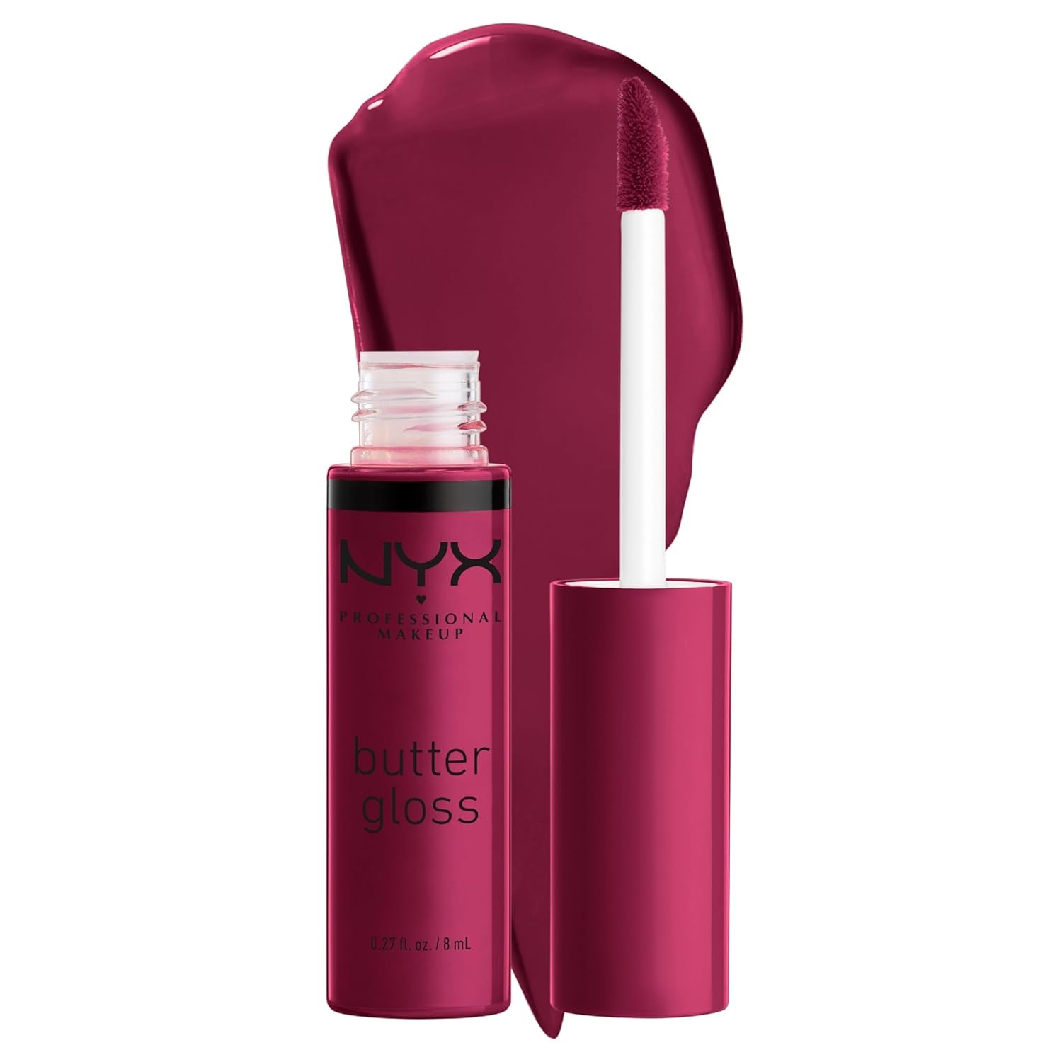 Butter Gloss, Non-Sticky Lip Gloss - Sugar Glass ,Clear