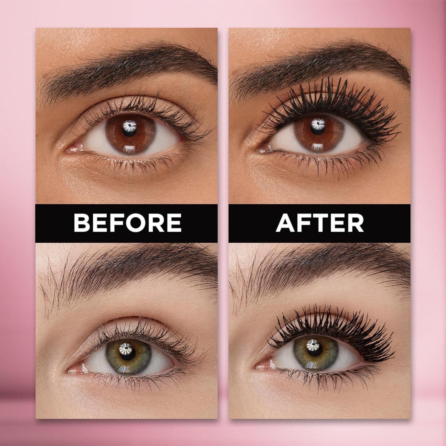 Makeup Voluminous Lash Paradise Mascara, Voluptuous Volume, Intense Length, Feathery Soft Full Lashes, No Flaking, No Smudging, No Clumping, Blackest Black, 0.25 Fl Oz (Pack of 1)