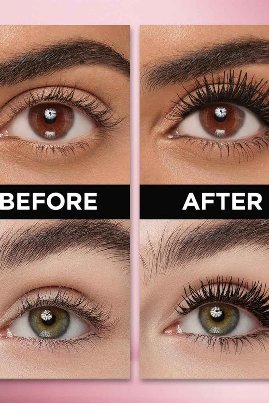 Makeup Voluminous Lash Paradise Mascara, Voluptuous Volume, Intense Length, Feathery Soft Full Lashes, No Flaking, No Smudging, No Clumping, Blackest Black, 0.25 Fl Oz (Pack of 1)