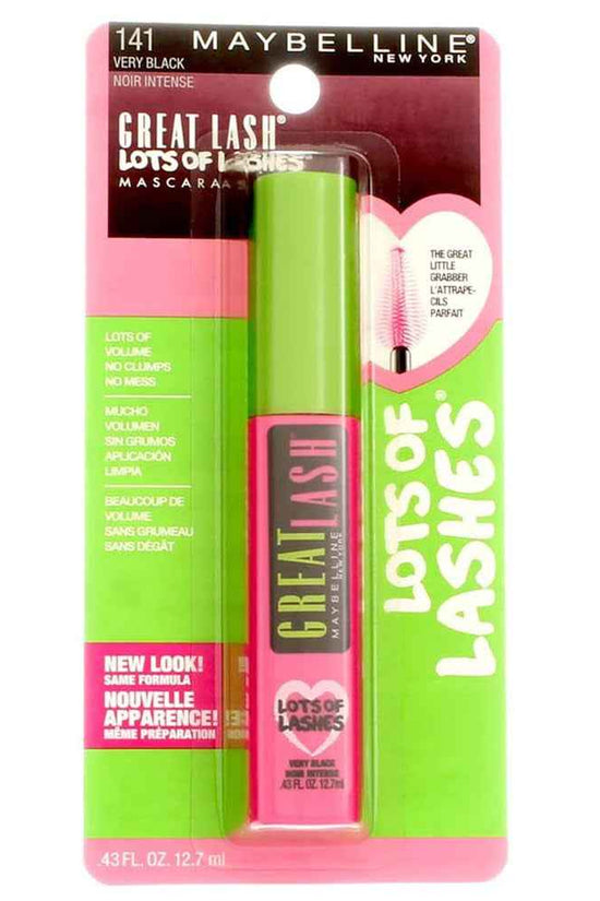 Great Lash Clear Mascara, Conditioning Formula for Lashes and Eyebrows for a Natural Eye Makeup Look, 1 Count