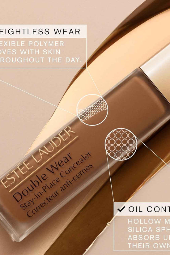 Double Wear Stay-In-Place Flawless 24-Hour Concealer | Longwear | Soft Matte Finish, Medium-To-Full Coverage | Hydrating, 0.4 Fl Oz