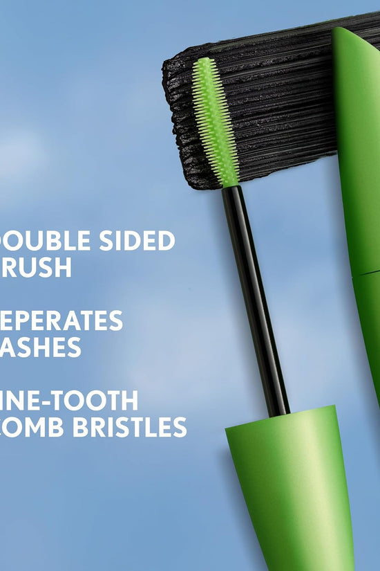 Clump Crusher Mascara, 20X More Volume, Double Sided Brush, Long-Lasting Wear - 800 Very Black (Pack of 1)