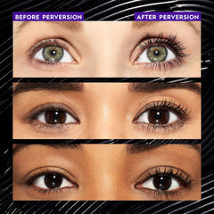 Perversion Volumizing Mascara - Intense Black Lengthening Mascara, Smudge-Resistant, Flake-Free, Buildable Lash Volume & Length, Curling & Separating, Cruelty-Free
