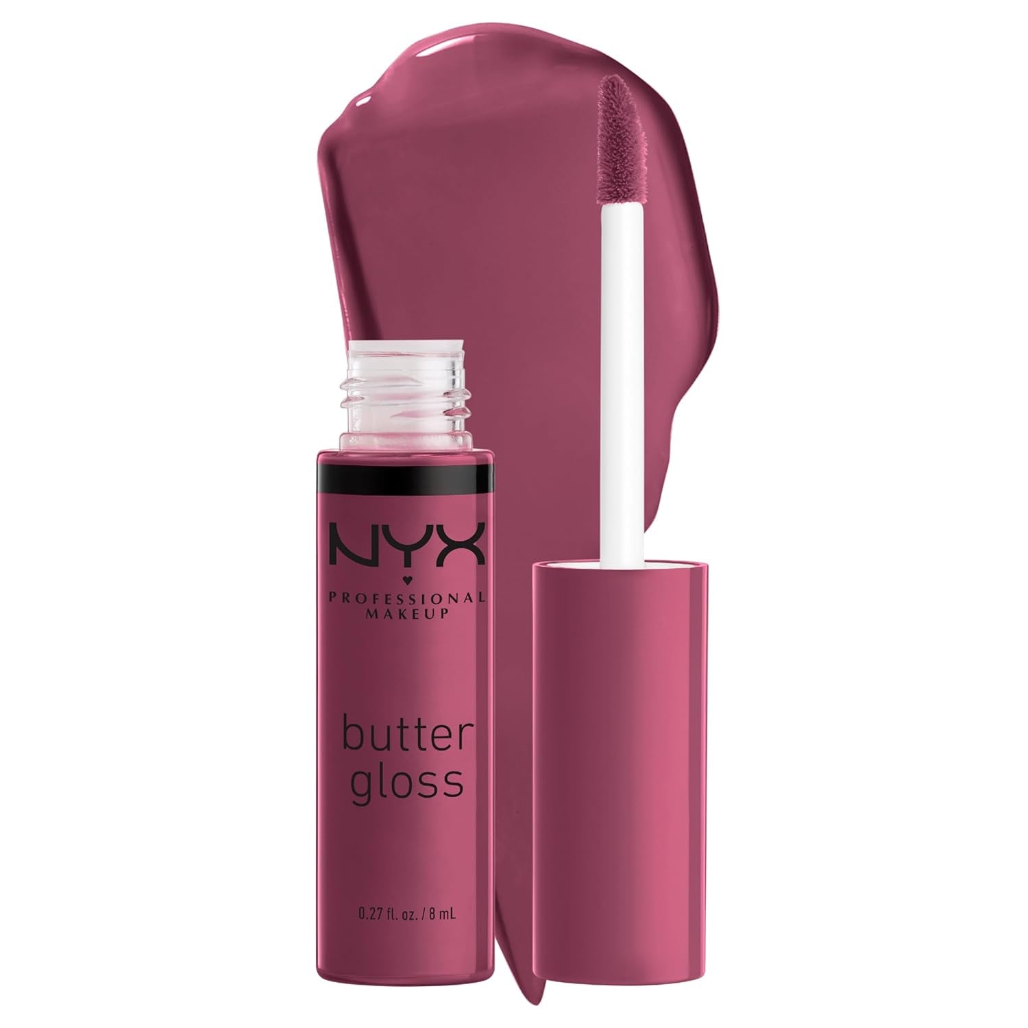 Butter Gloss, Non-Sticky Lip Gloss - Sugar Glass ,Clear