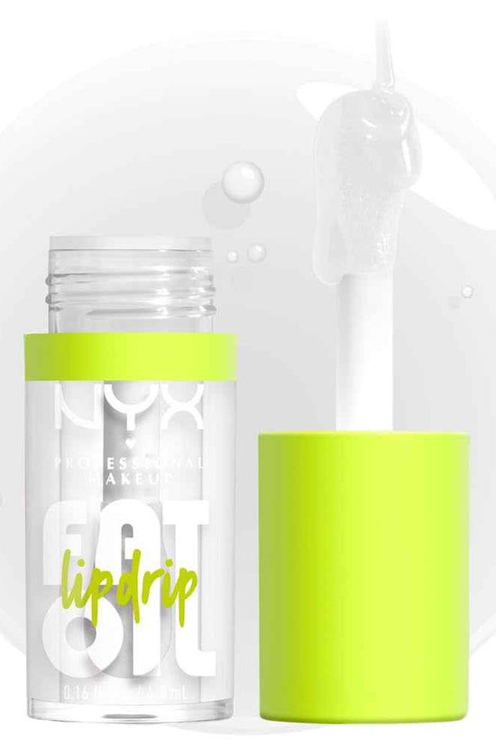 Fat Oil Lip Drip, Moisturizing Lip Oil Gloss, Vegan Tinted Formula, up to 12 HR Hydration - Missed Call (Sheer Pink)