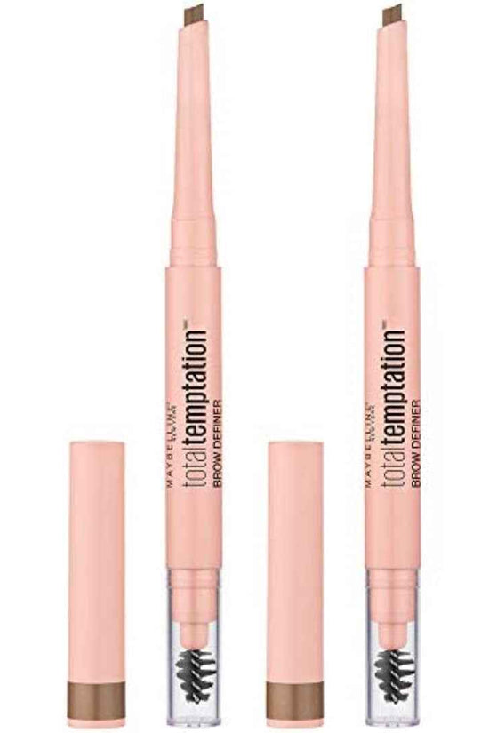 Total Temptation Eyebrow Definer Pencil, Medium Brown, 1 Count