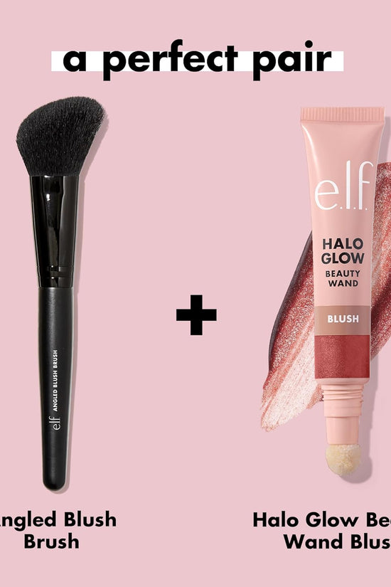 Angled Blush Brush, Face Makeup Brush for a Sculpted Look, Great for Cream, Liquid or Powder Blush, Bronzers & More, Vegan & Cruelty-Free