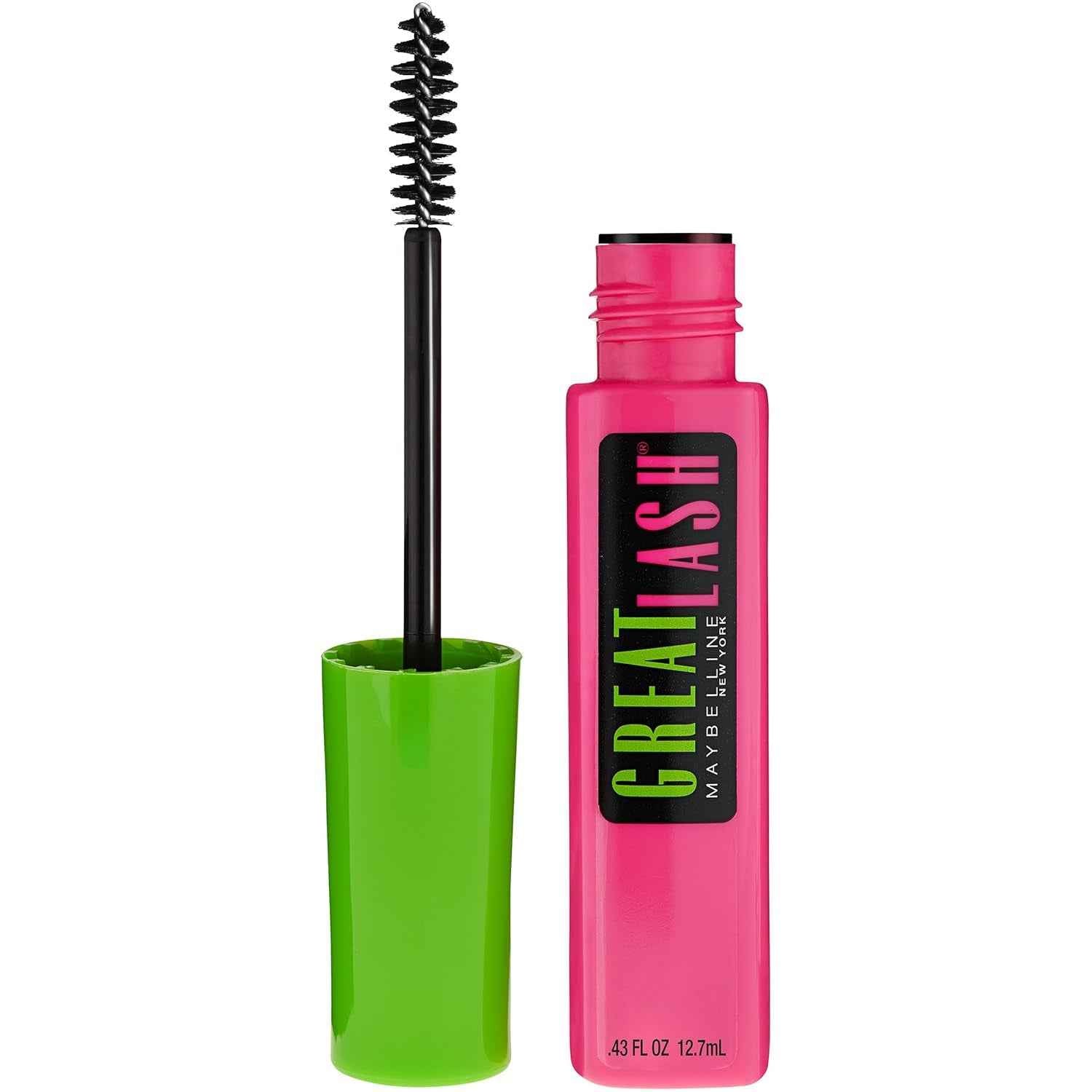 Great Lash Clear Mascara, Conditioning Formula for Lashes and Eyebrows for a Natural Eye Makeup Look, 1 Count