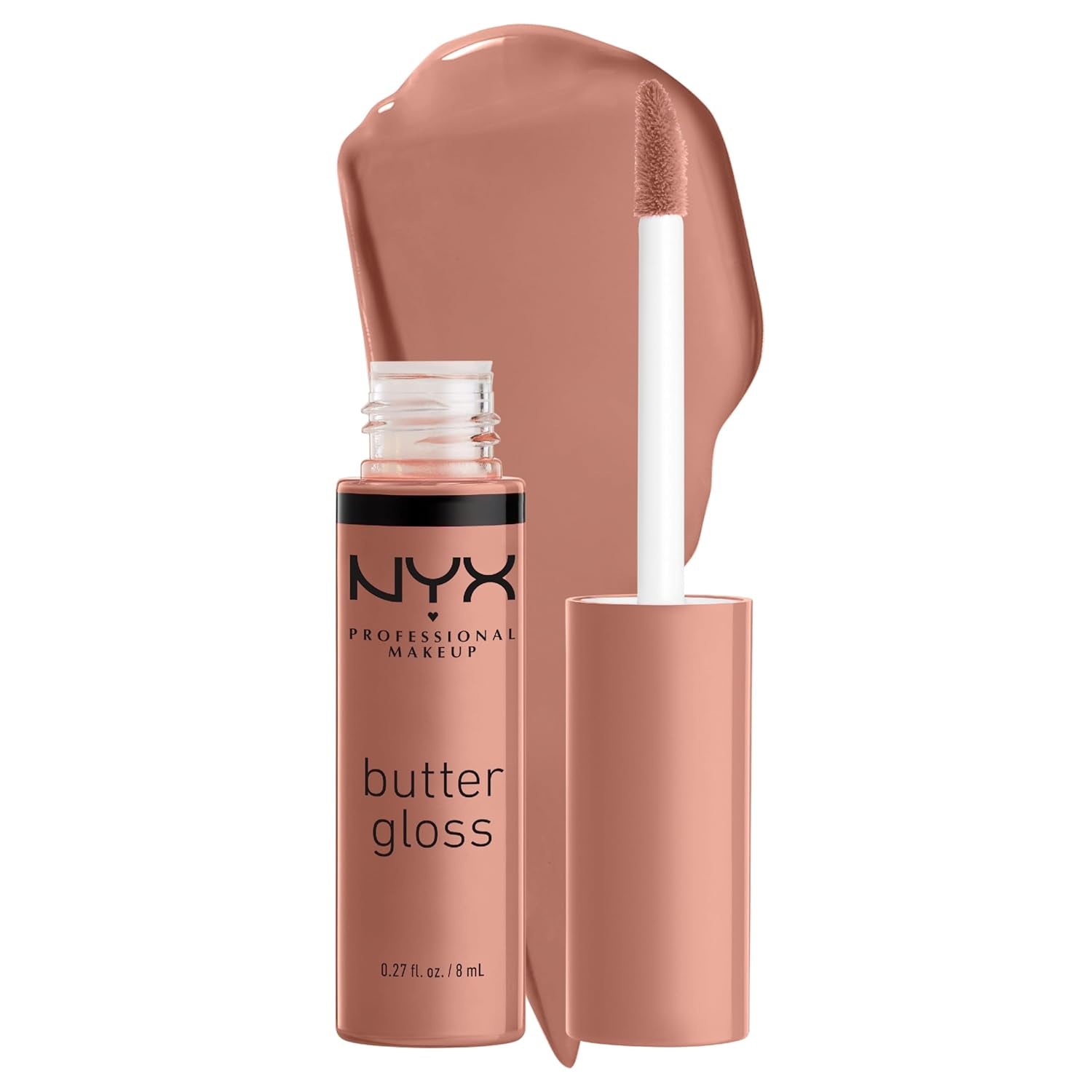 Butter Gloss, Non-Sticky Lip Gloss - Sugar Glass ,Clear