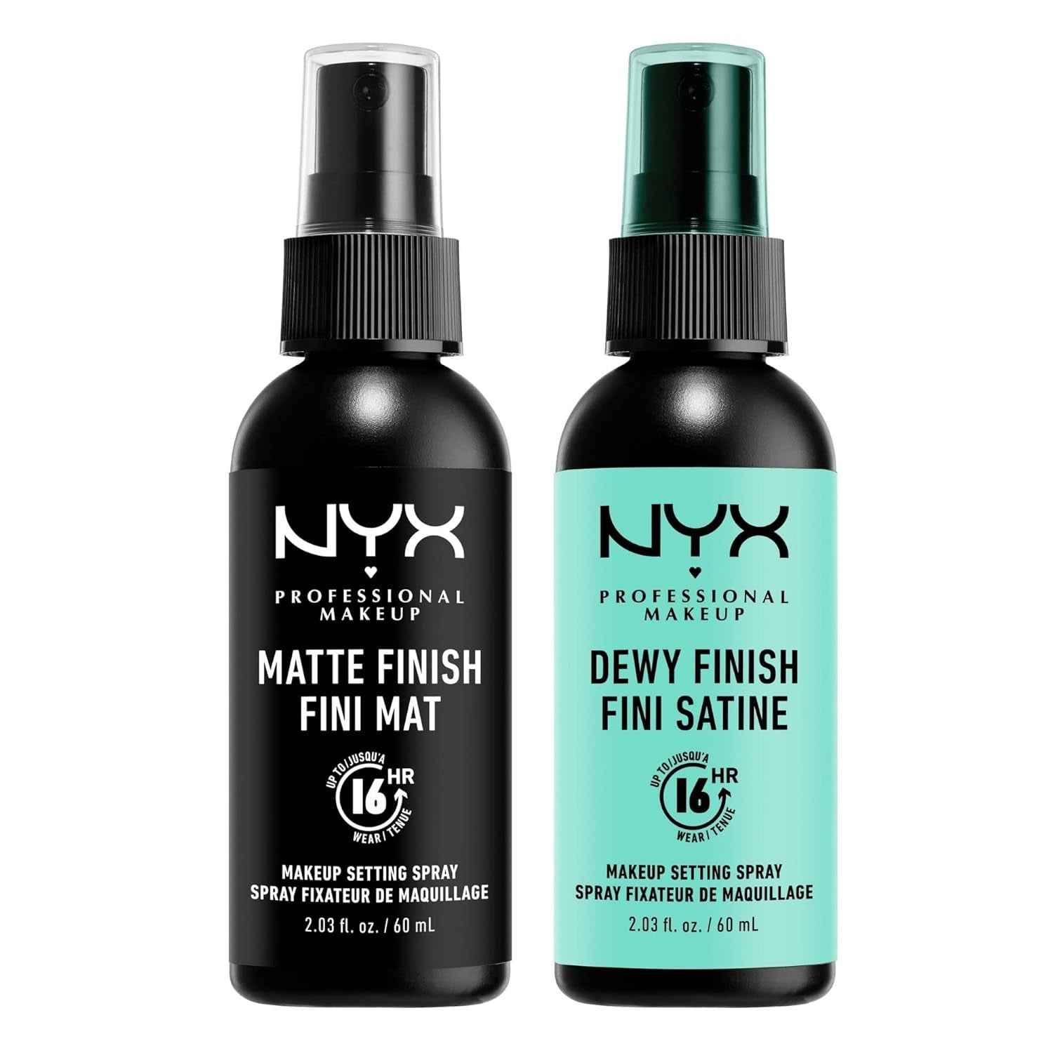 Makeup Setting Spray - Matte Finish, Long-Lasting Face Mist for up to 16HR Wear, Vegan Formula