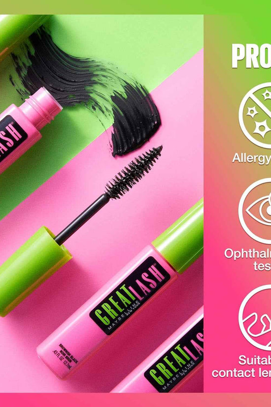 Great Lash Clear Mascara, Conditioning Formula for Lashes and Eyebrows for a Natural Eye Makeup Look, 1 Count