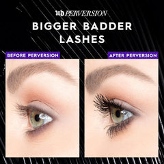 Perversion Volumizing Mascara - Intense Black Lengthening Mascara, Smudge-Resistant, Flake-Free, Buildable Lash Volume & Length, Curling & Separating, Cruelty-Free