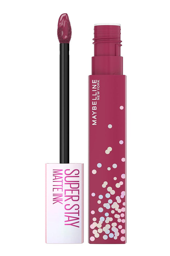 Super Stay Matte Ink Liquid Lipstick Makeup, Long Lasting High Impact Color, up to 16H Wear, Mover, Brown, 1 Count, Packaging May Vary