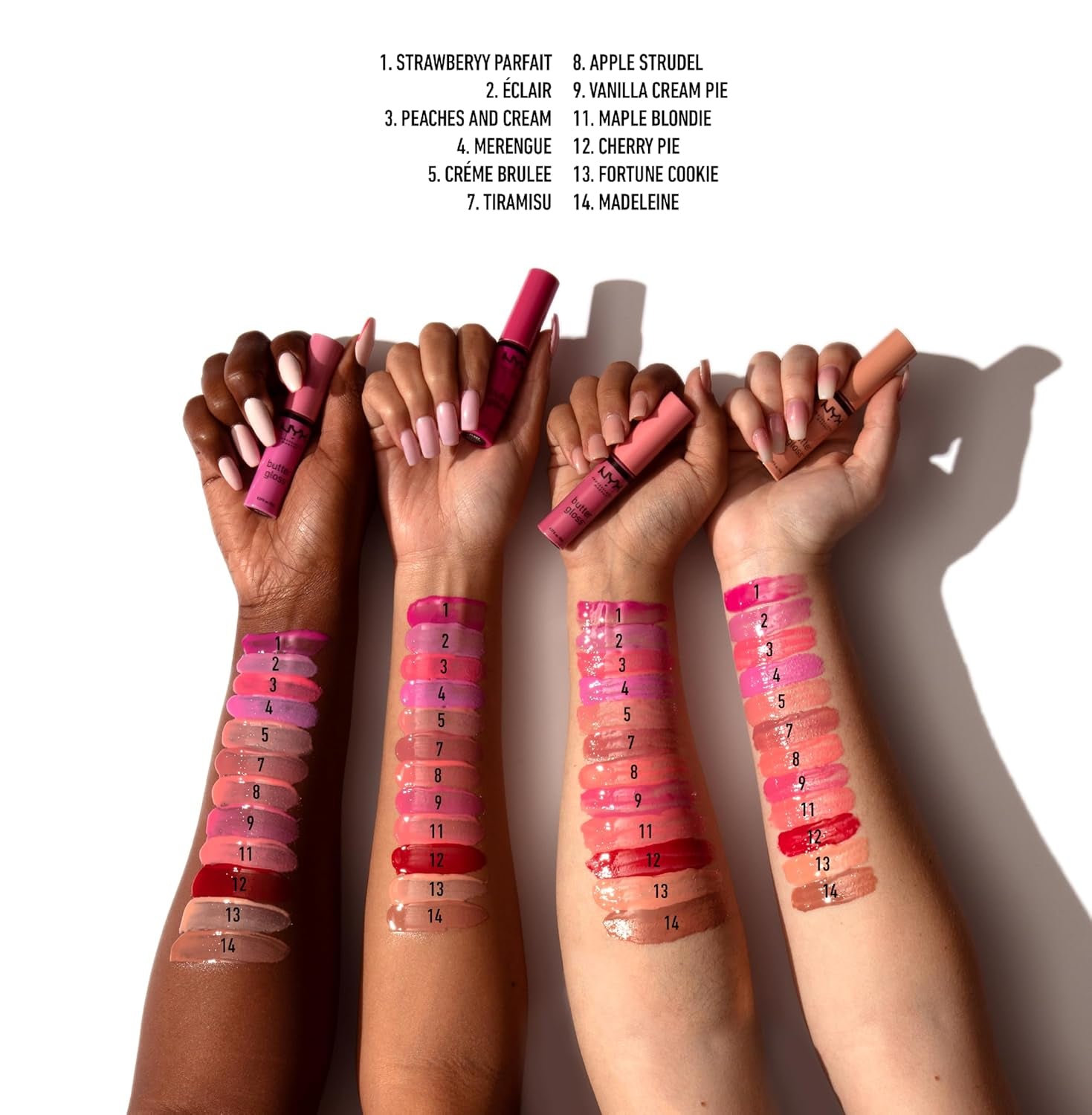 Butter Gloss, Non-Sticky Lip Gloss - Sugar Glass ,Clear