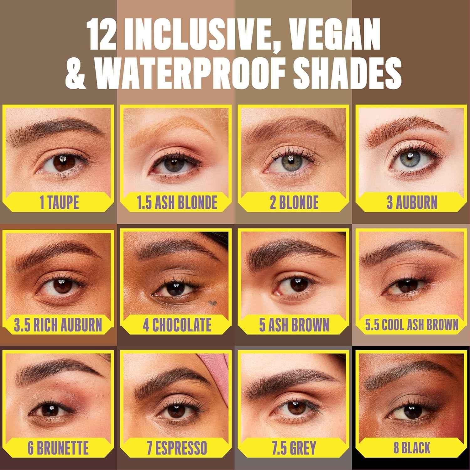 Micro Brow Pencil, Precise Eyebrow Pencil - Espresso