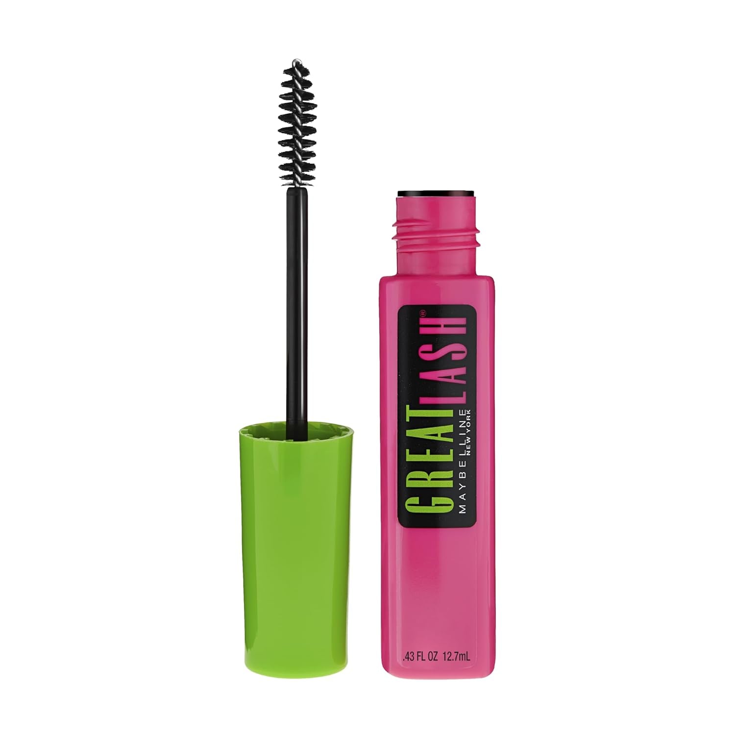 Great Lash Clear Mascara, Conditioning Formula for Lashes and Eyebrows for a Natural Eye Makeup Look, 1 Count