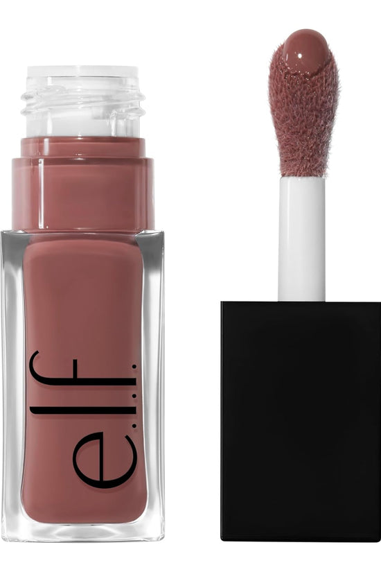 Glow Reviver Lip Oil, Nourishing Tinted Lip Oil for a High-Shine Finish, Infused with Jojoba Oil, Vegan & Cruelty-Free, Rose Envy