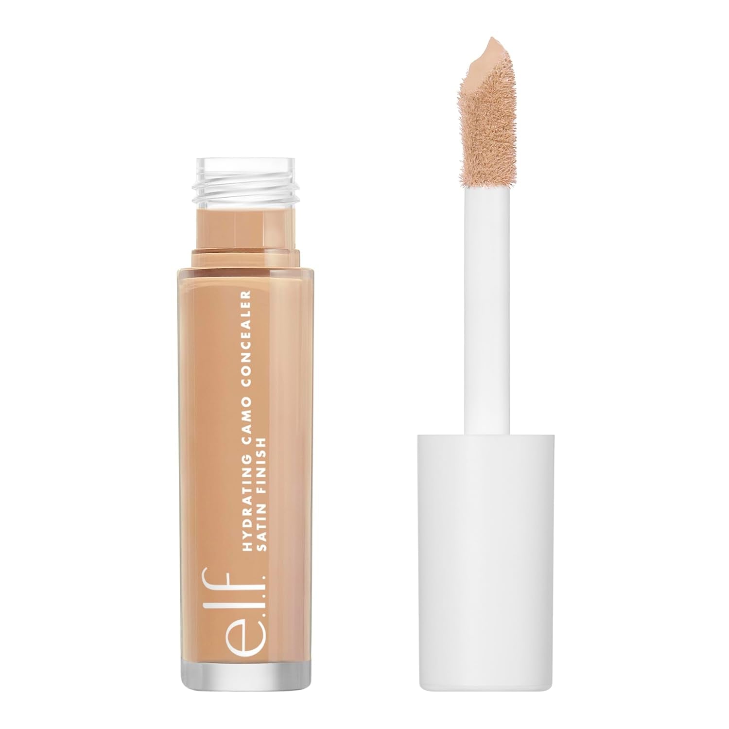 Hydrating Camo Concealer, Covers Blemishes & Under-Eye Circles, Full-Coverage & Delivers a Satin Finish, Vegan & Cruelty-Free, Light Sand