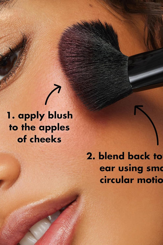 Angled Blush Brush, Face Makeup Brush for a Sculpted Look, Great for Cream, Liquid or Powder Blush, Bronzers & More, Vegan & Cruelty-Free