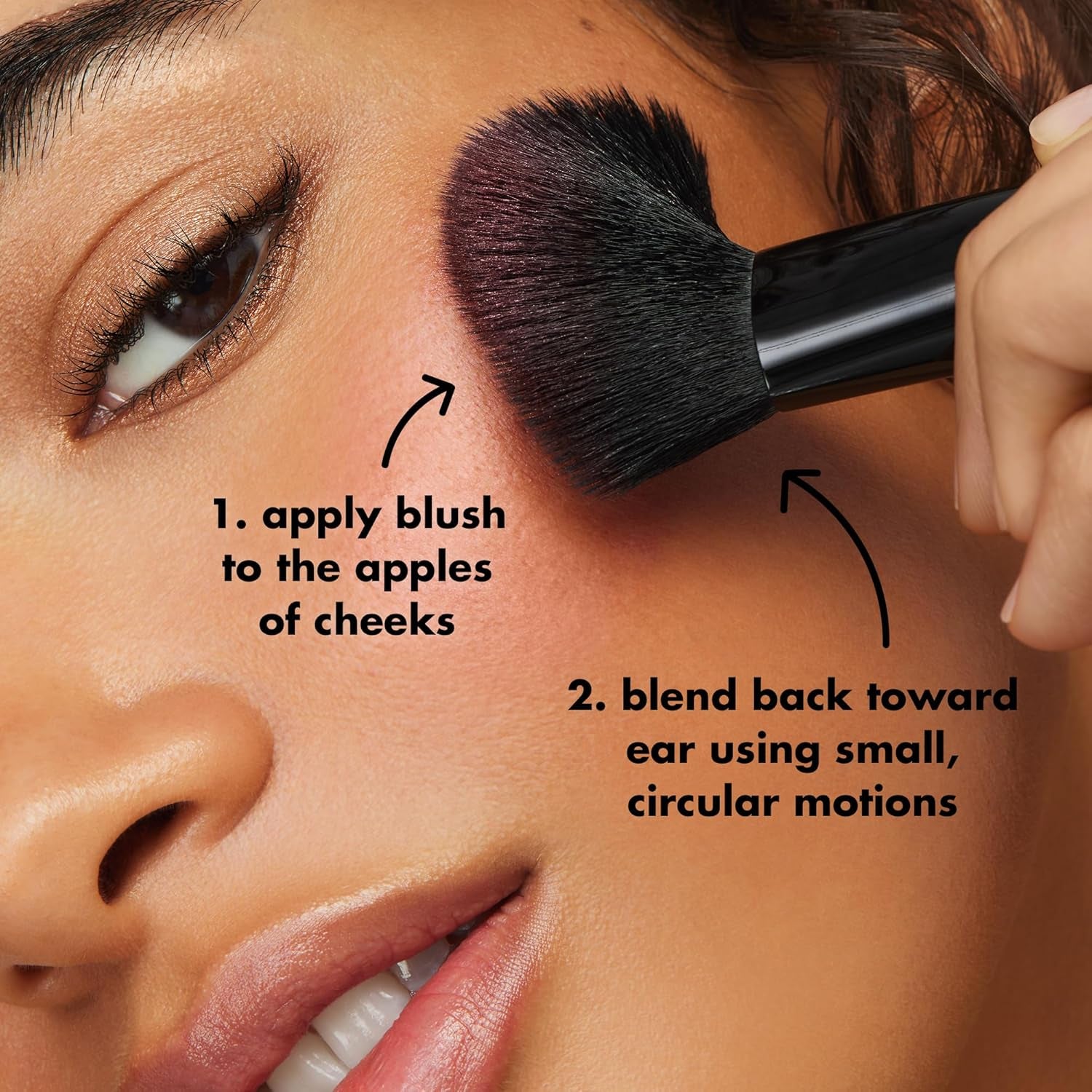 Angled Blush Brush, Face Makeup Brush for a Sculpted Look, Great for Cream, Liquid or Powder Blush, Bronzers & More, Vegan & Cruelty-Free