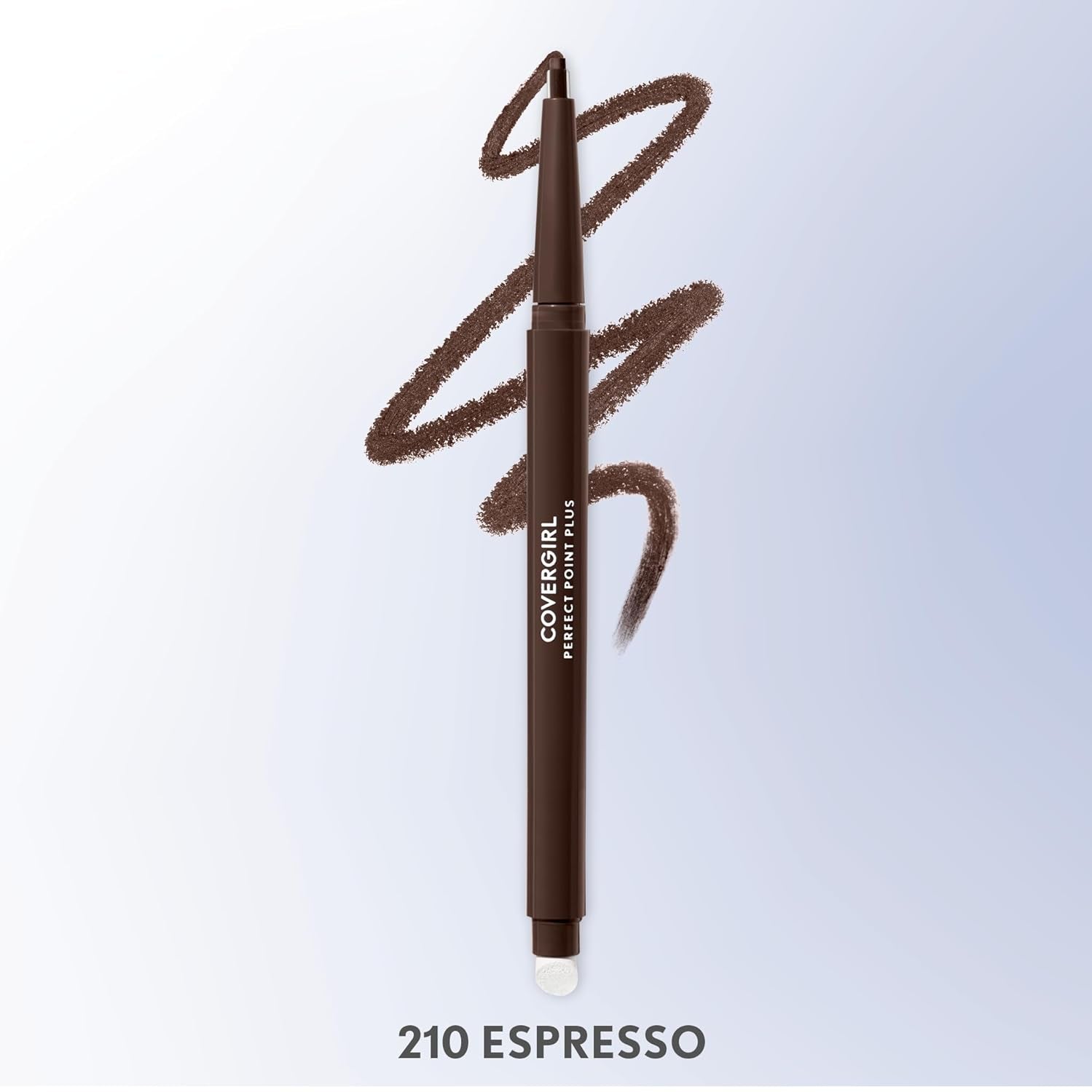 Perfect Point plus Eyeliner Pencil, Espresso, Long-Lasting, Versatile Brown Eyeliner, Soft Smudging Tip, No Sharpening Needed, Pack of 1