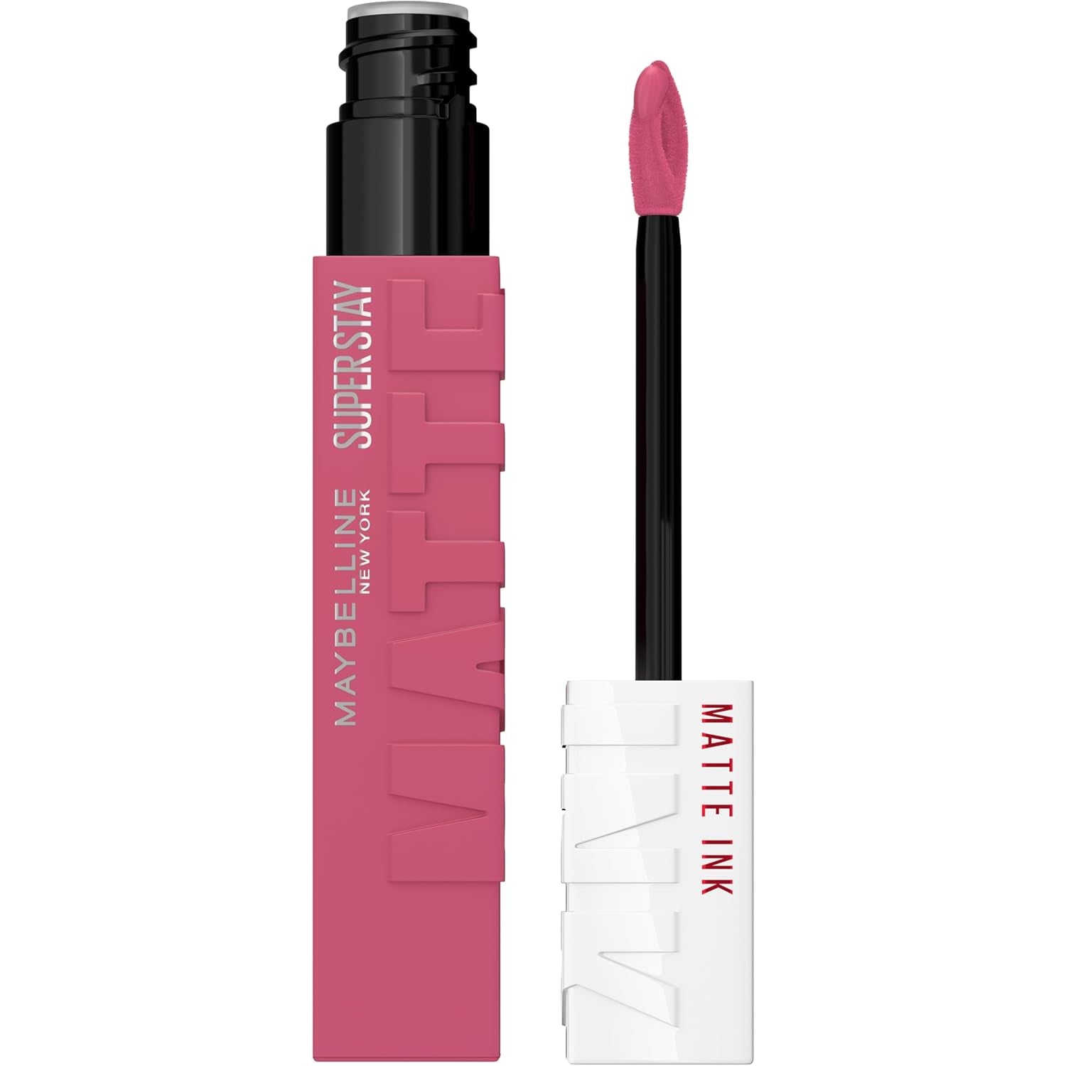 Super Stay Matte Ink Liquid Lipstick Makeup, Long Lasting High Impact Color, up to 16H Wear, Mover, Brown, 1 Count, Packaging May Vary