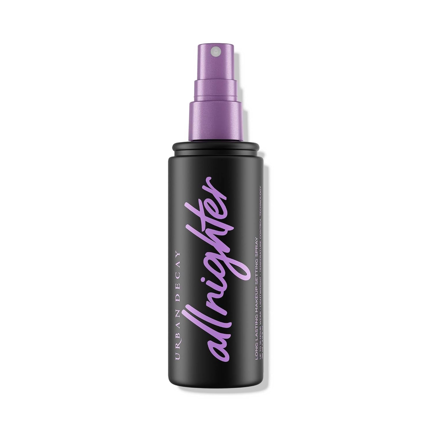 All Nighter Waterproof Makeup Setting Spray - Natural Finish, Smudge-Proof, Transfer-Resistant, up to 16HR Wear, Cool Skin Temperature, Fine Mist, Controls Shine, for All Skin Types