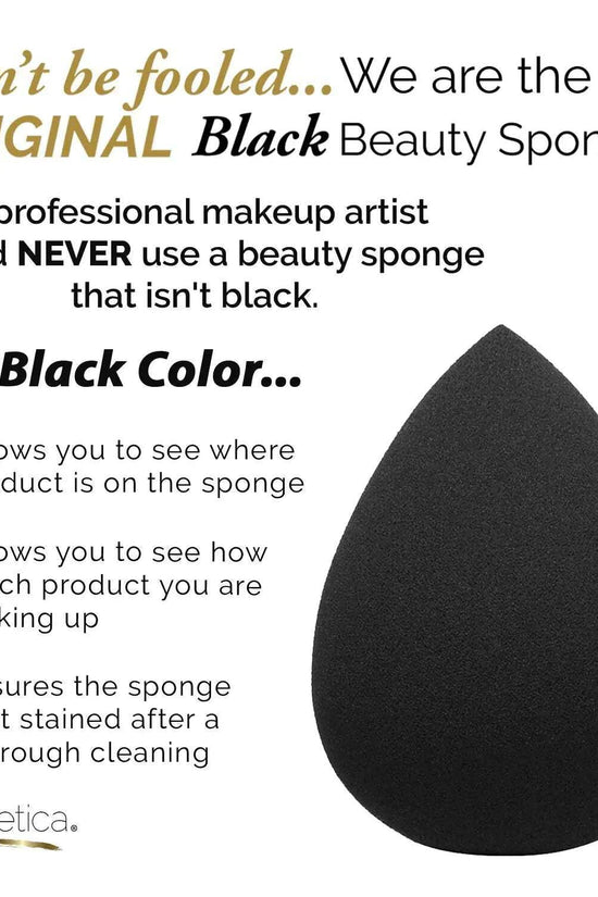 Cosmetics Beauty Sponge Blender - Latex Free and Vegan Makeup Sponge Blender - for Powder, Cream or Liquid Application - One Piece Make up Sponge
