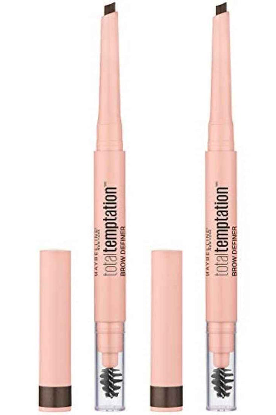 Total Temptation Eyebrow Definer Pencil, Medium Brown, 1 Count