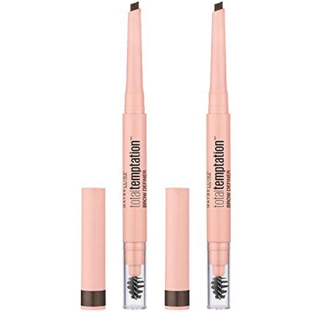 Total Temptation Eyebrow Definer Pencil, Medium Brown, 1 Count