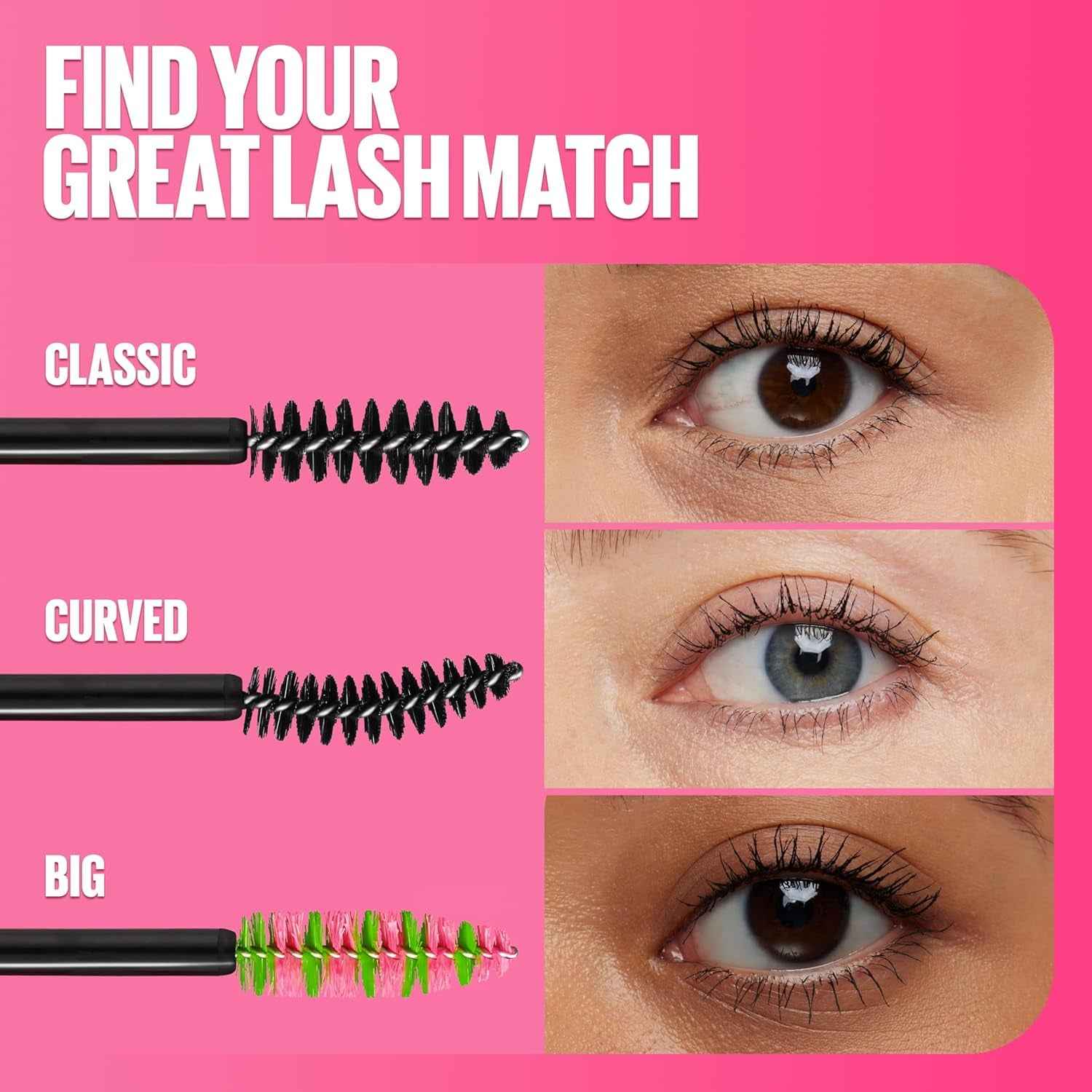 Great Lash Clear Mascara, Conditioning Formula for Lashes and Eyebrows for a Natural Eye Makeup Look, 1 Count