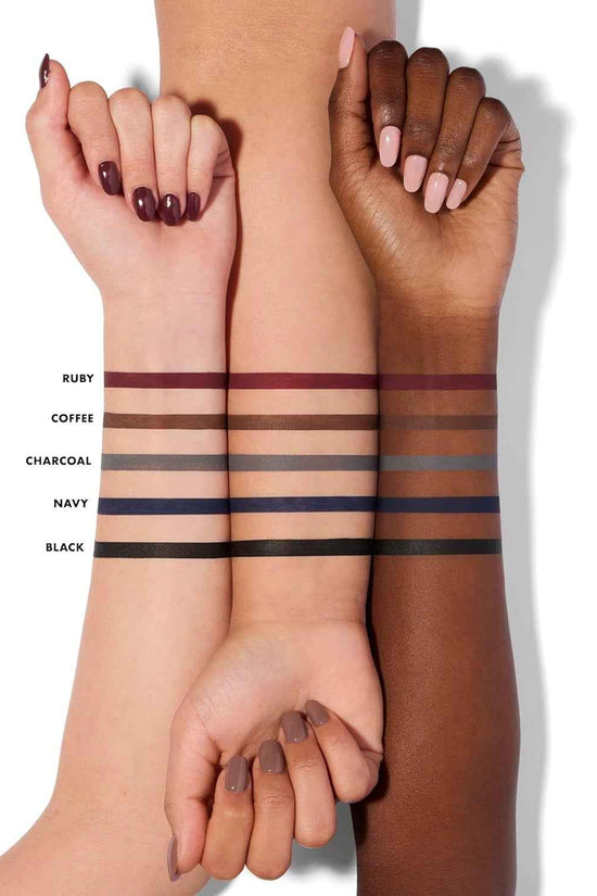 No Budge Retractable Eyeliner, Creamy, Ultra-Pigmented & Waterproof, Creates Bold & Defined Lines, Vegan & Cruelty-Free, Black