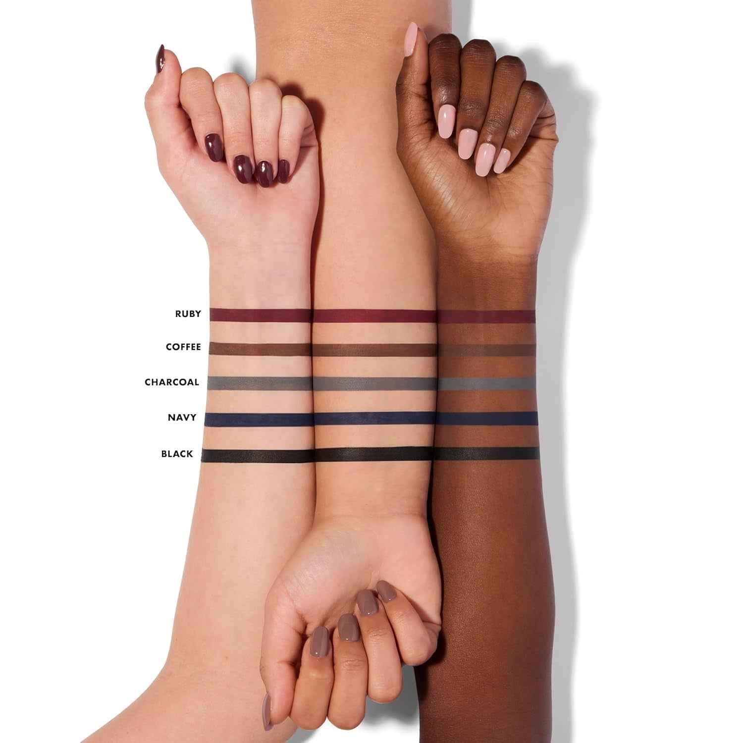 No Budge Retractable Eyeliner, Creamy, Ultra-Pigmented & Waterproof, Creates Bold & Defined Lines, Vegan & Cruelty-Free, Black