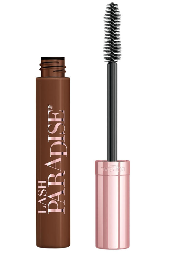 Makeup Voluminous Lash Paradise Mascara, Voluptuous Volume, Intense Length, Feathery Soft Full Lashes, No Flaking, No Smudging, No Clumping, Blackest Black, 0.25 Fl Oz (Pack of 1)