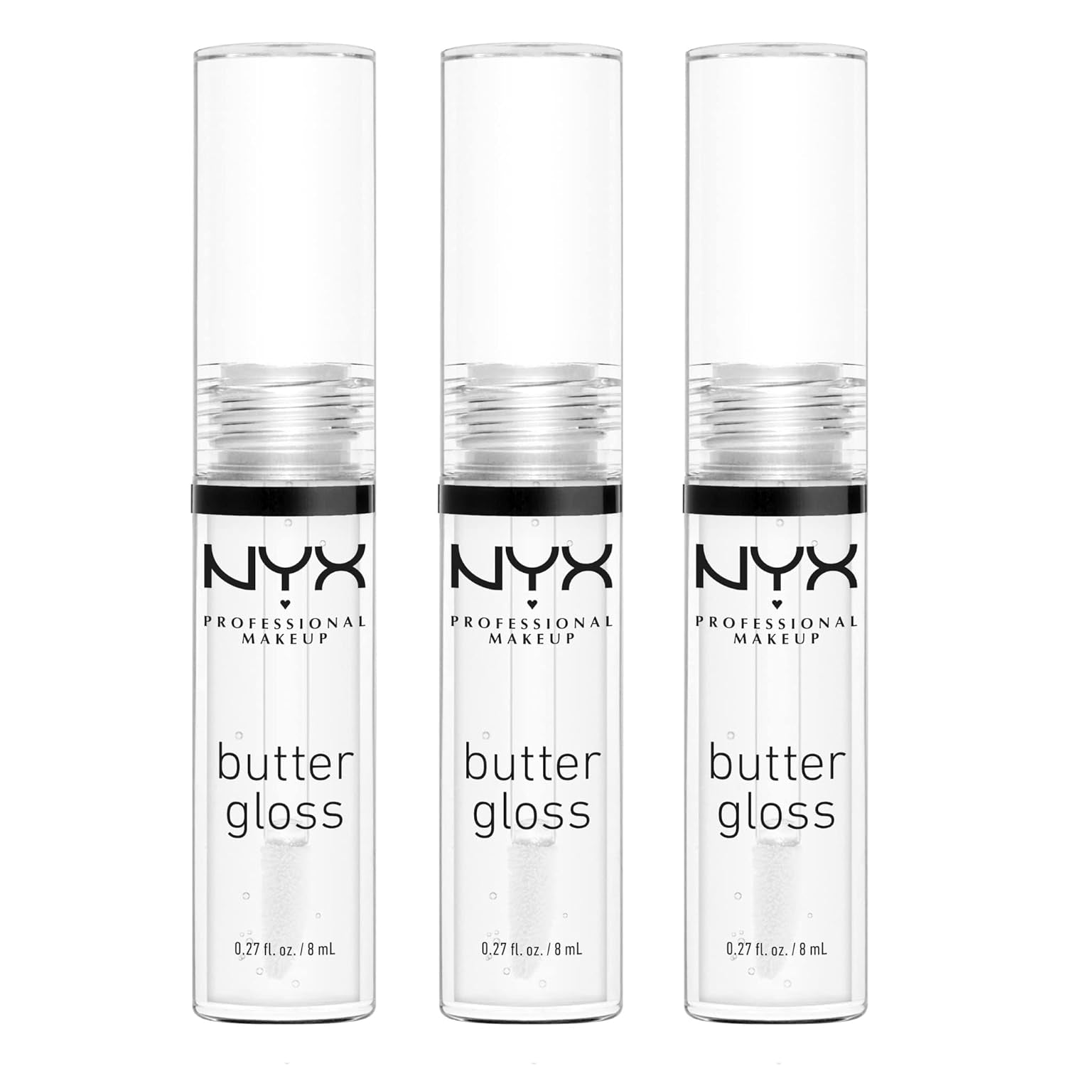 Butter Gloss, Non-Sticky Lip Gloss - Sugar Glass ,Clear