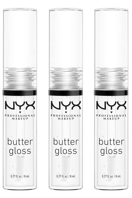 Butter Gloss, Non-Sticky Lip Gloss - Sugar Glass ,Clear