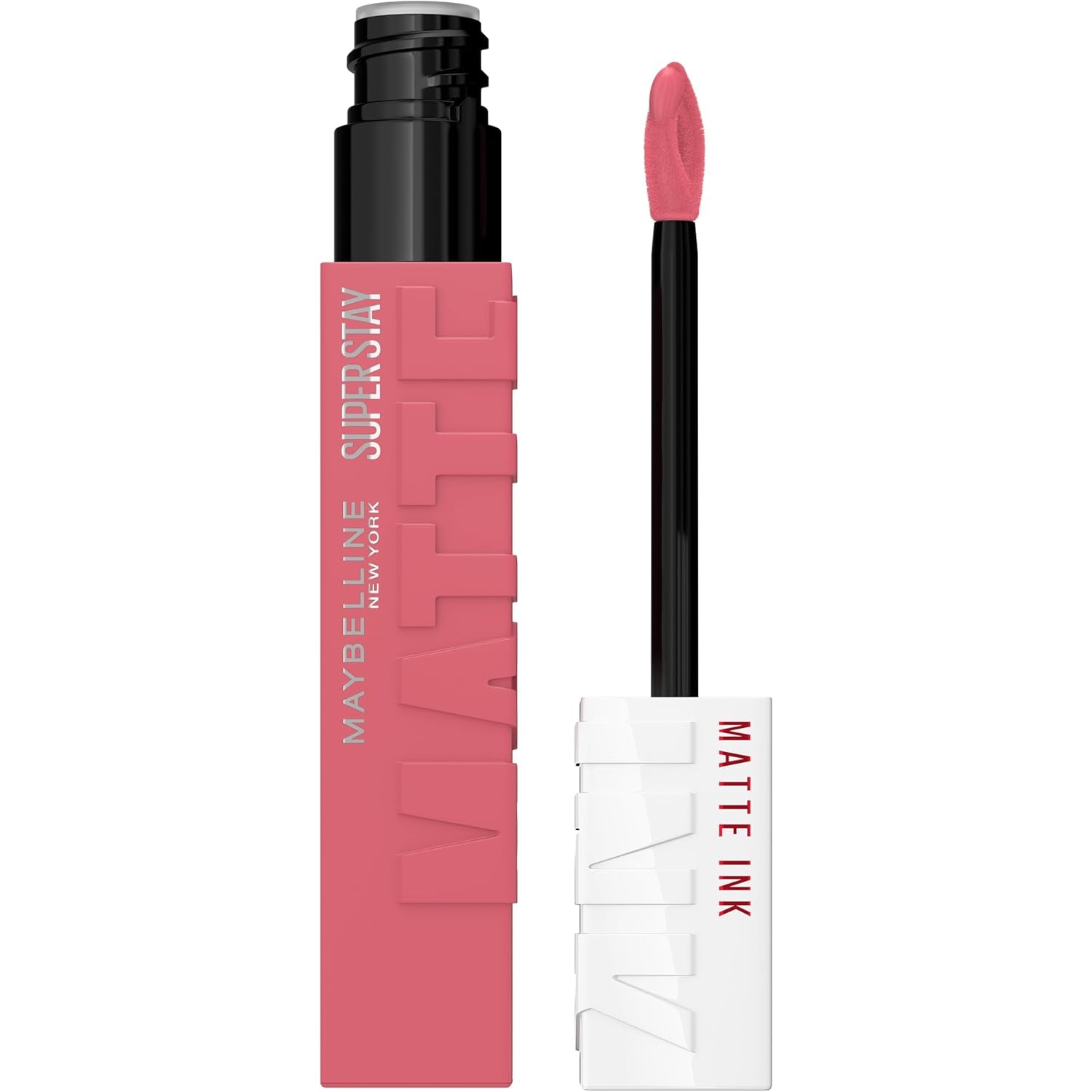 Super Stay Matte Ink Liquid Lipstick Makeup, Long Lasting High Impact Color, up to 16H Wear, Mover, Brown, 1 Count, Packaging May Vary