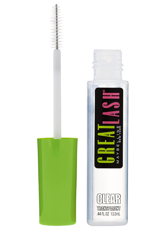 Great Lash Clear Mascara, Conditioning Formula for Lashes and Eyebrows for a Natural Eye Makeup Look, 1 Count